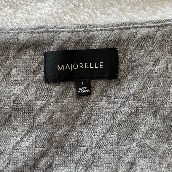NWT MAJORELLE Lucie Mini Dress in Heather Grey - Picture 4 of 9